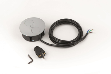 Bachmann TWIST 2S 2xSchuko Strom 931.021 