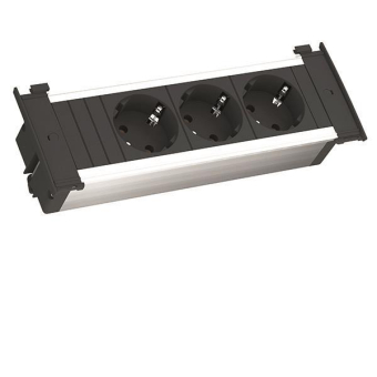 Bachmann KAPSA 3xSchuko sw Strom 927.000 