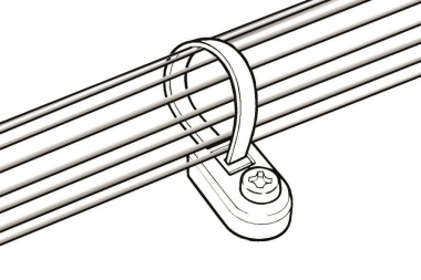 Hellermann CL8-PA66-NA(100) Befestigungs 