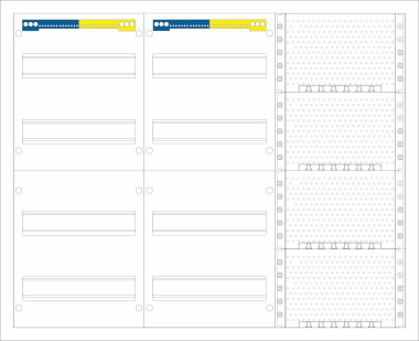 f-tronic AP Medienverteiler     FV3-4-M1 