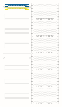 f-tronic AP Medienverteiler     FV2-6-M1 