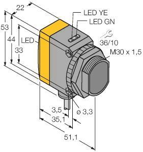 Turck Opto                     QS30VR3LP 