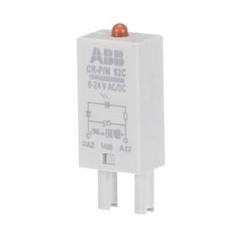 ABB Steckmodul Varistor u.LED CR-P/M 62C 