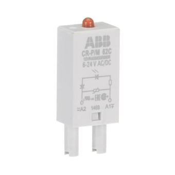 ABB Steckmodul Varistor u.LED CR-P/M 62C 