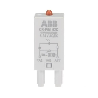 ABB Steckmodul Varistor u.LED CR-P/M 62C 