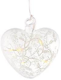 S&H LED-Deko Herz 8cm              57659 