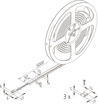 Hera Selbstklebende flexible 20203550204 
