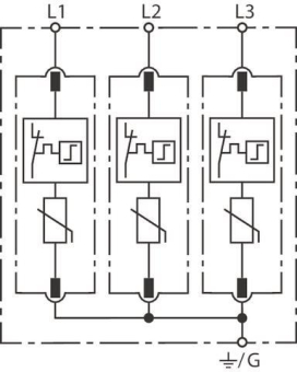 Dehn 908300 DG MU 3PY DG MU 3PY 208 3W+G 