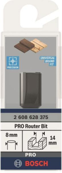 Bosch Nutfräser 8mm D1 14mm   2608628375 