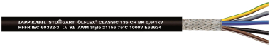 LAPP ÖLFLEX CLASSIC 135 CH BK 2X2,5 