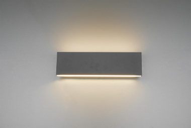 TRIO Wandleuchte Up+Down CONCHA anthraz. 