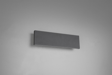 TRIO Wandleuchte Up+Down CONCHA anthraz. 