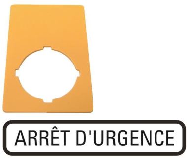 EATON M22-XZK-F99 Schild NOT-AUS  216473 