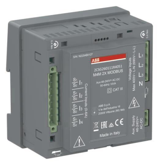 ABB Netzanalysegerät   M4M 2X MODBUS PQ2 