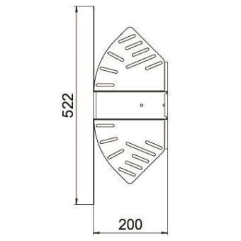 OBO RB W 620 FT Bogen winkelverstellbar 