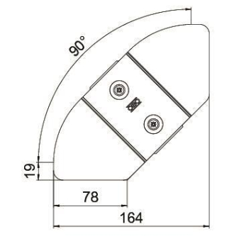OBO RBD W 100 A4 Deckel f.Bogen 