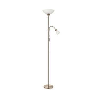 EGLO Stehleuchte UP 2 nickel-matt  82842 