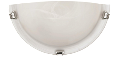 EGLO       WL/1 ALABASTER/CHROM 'SALOME' 
