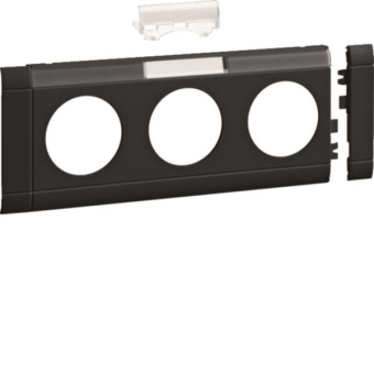 Hager Blende 3fach Steckdose GB080319011 