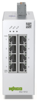 WAGO 852-1812 Lean-Managed-Switch,8 