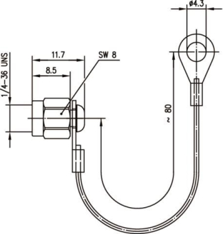 TEGA SMA-Abdeckkappe m.Schnur  100021279 