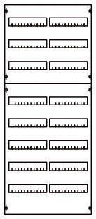 STRIE Verteilerfeld 2-Felder        2V4A 