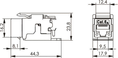 TG AMJ-Modul K Cat6A         J00029K0036 