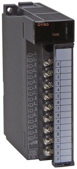 Mitsubishi Ausgangsmodul 12/24VDC   QY80 