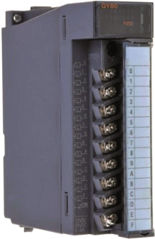 Mitsubishi Ausgangsmodul 12/24VDC   QY80 
