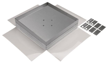 Hager Schwerlastkassette blind EKSQ405BL 