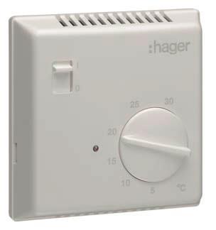 Hager Raumthermostat Bi-Metall     EK051 