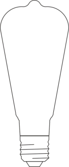 LEDV SMART+Filament Edison Dimmable 