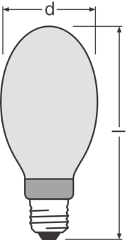 OSR HQI-E 250W/D PRO 