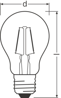 OSR LED-Bulb 2,5-15W grün 300° 