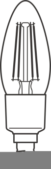 Osram SMART+ Filament Candle Dimmable 