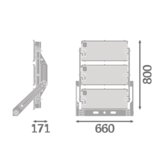 Ledvance FL MAX P 1800W 740 R25 WAL 