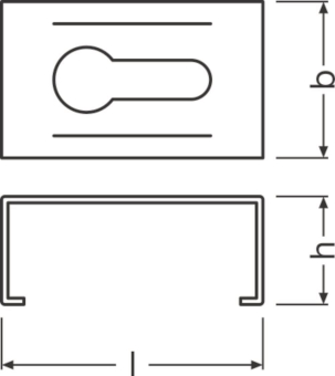 LEDV LS AY-PM03/MB 50x2 Profil- 