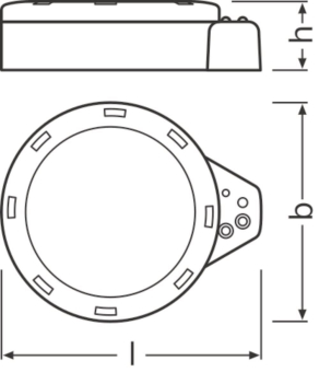 Osram DALI COUPLER LS HIGHBAY G2 Sensor 