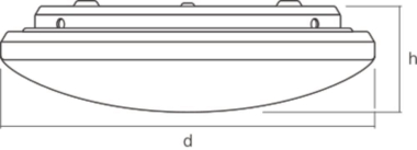Ledvance ORBIS PURE 300MM 14W 830 