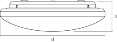 Ledvance ORBIS PURE 400MM 24W 830 