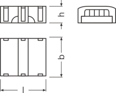 Osram LS AY VAL-CSD/P4 50X2 Verbinder 