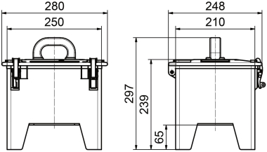BALS Tragbarer Verteiler          522144 