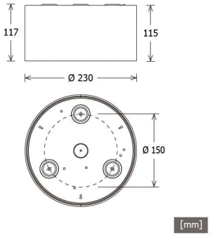 LTS VTFM-A 101.830/DALI ws Vale-  659023 