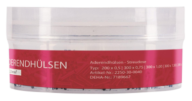 RED Streudose uniso. 0,5-2,5mm² 