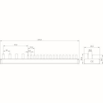 Siemens Stift SaS 10qmm 1xFI   5ST3783-0 