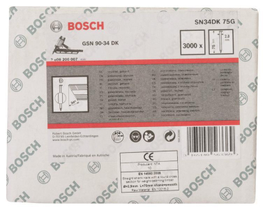 Bosch 2608200007 D-Kopf  D-KOPF NAGEL 34 
