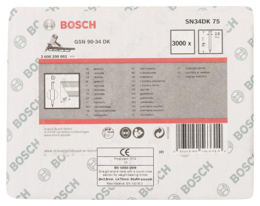 Bosch 2608200002 D-Kopf  D-KOPF NAGEL 34 