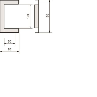 Hager Brandschutzkanal    FWK3501100VERZ 