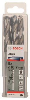 Bosch 5Metallbohrer HSS-G DIN 2608585527 