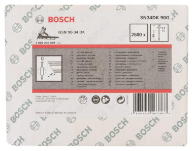 Bosch 2608200009 D-Kopf  D-KOPF NAGEL 34 